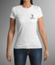 T-shirt FITKURIER damski biały XL